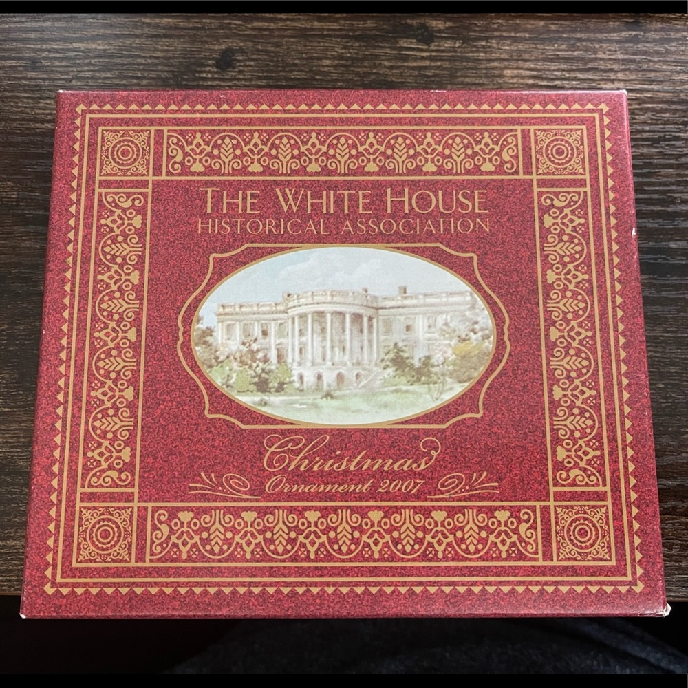 White House Historic Christmas Ornament 2007